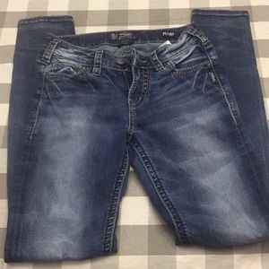 Silver “Suki” Skinny Jeans